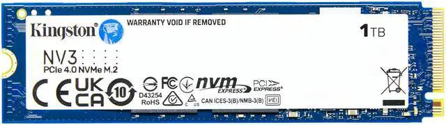 Kingston NV3 NVMe SSD