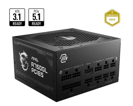 MSI MAG A750GL PCIe 5.0 PSU